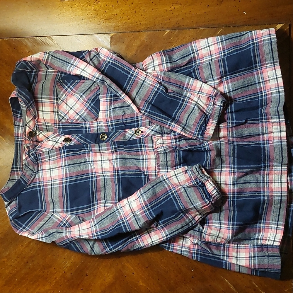 Carters long sleeve plaid shirt